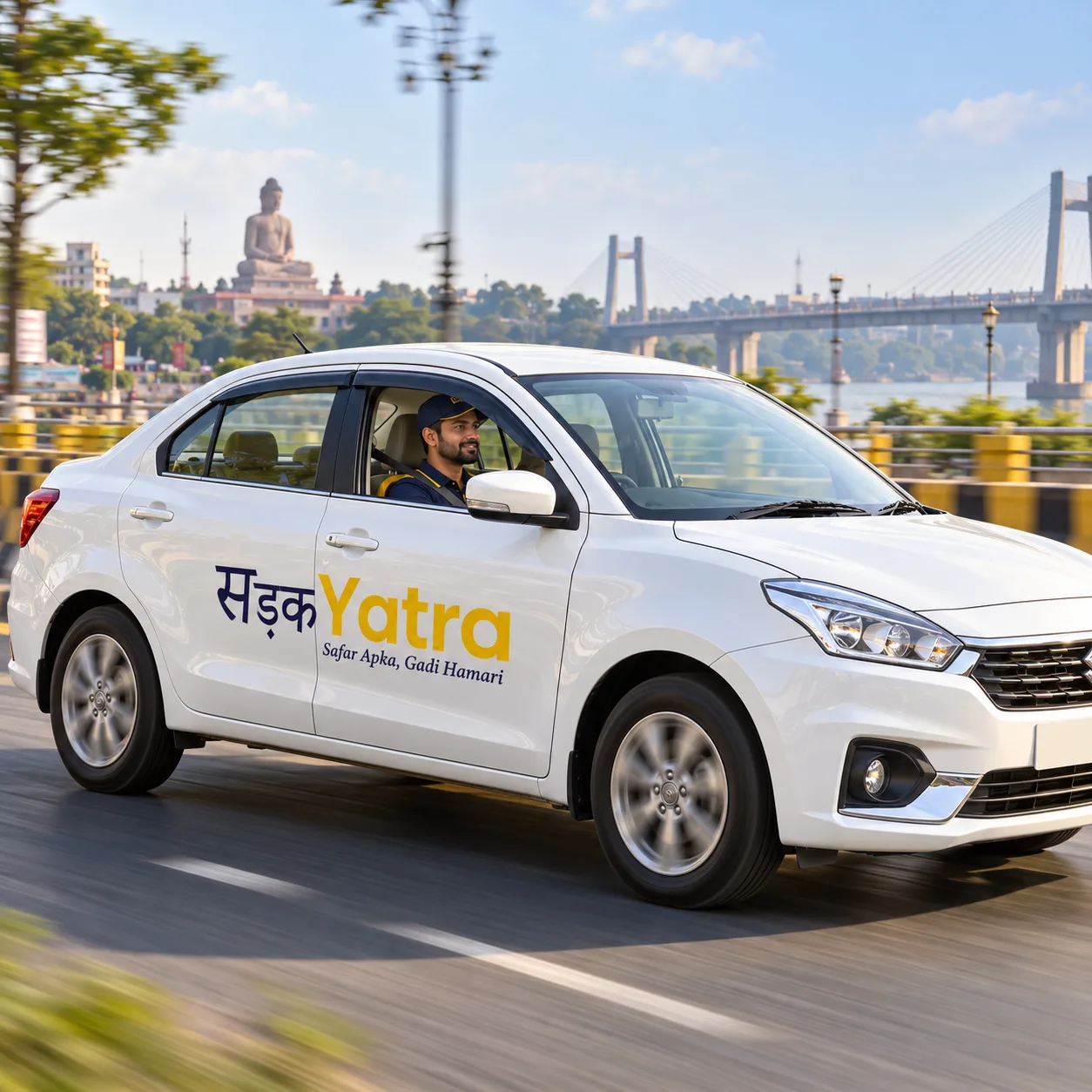 Muzaffarpur to Patna cab taxi — SadakYatra outstation